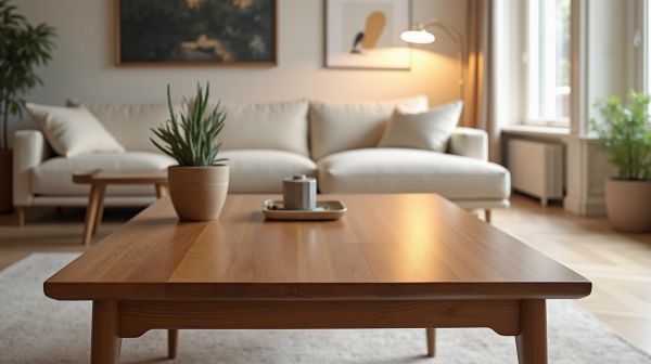 Table basse relevable : alliez élégance et fonctionnalité